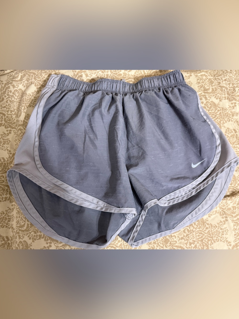 Nike Tempo Dri-FIT Athletic Shorts - Light Gray